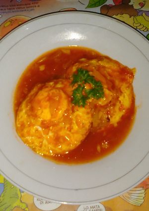 Foto resep Telur ceplok asam manis