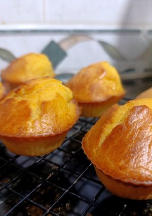 Una foto de Muffins de naranja sin azúcar