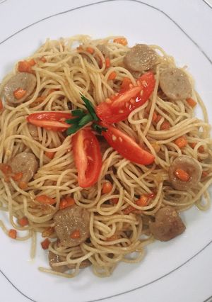 Foto resep Spaghetti Balachan