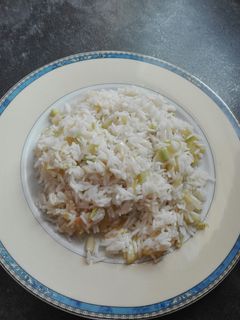 Una foto de Arroz con verduritas