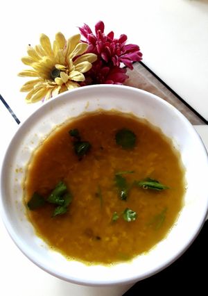 A picture of Massol dal curry.
