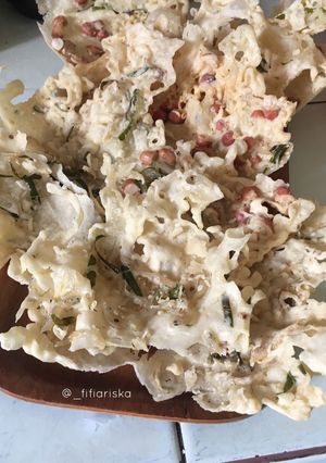 Foto resep Peyek teri kacang