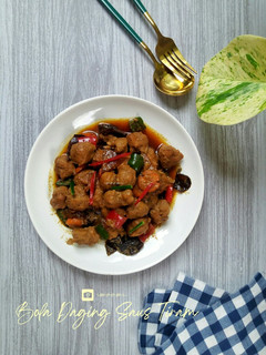 Foto resep Bola Daging Saus Tiram