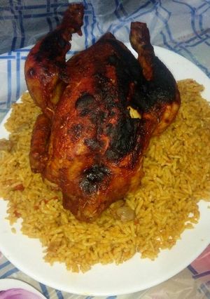 صورة لوصفة بريانى بالدجاج