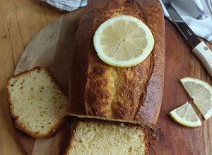 Une photo de 🍋Cake aux zestes de citron façon gâteau au yaourt