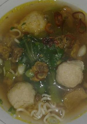 Foto resep Mie ayam (pangsit)