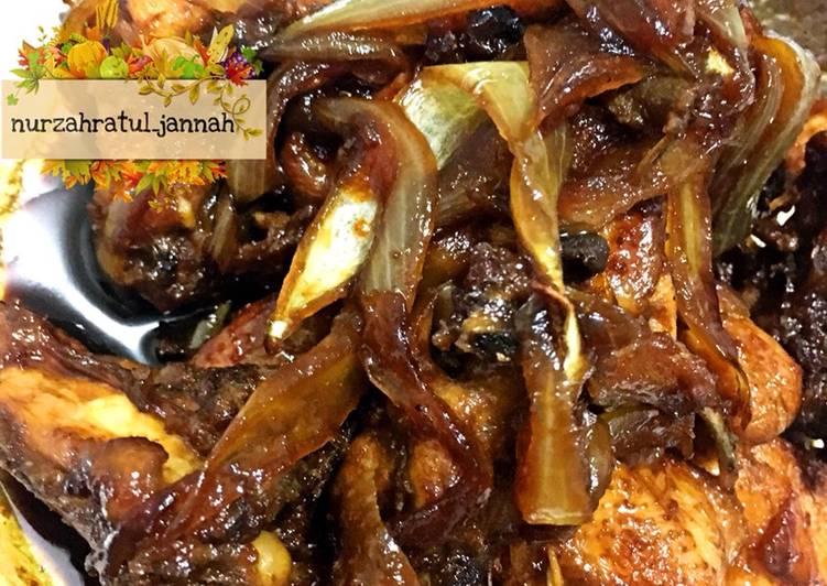 Ayam Kecap Khas RM Padang #pekan_padang
