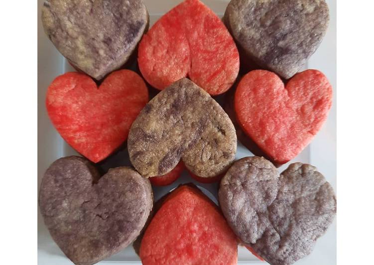 (3 Ingredients Only) Love Cookies