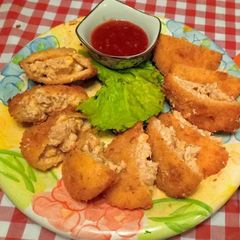 A picture of Bread pockets.