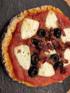 Una foto de Masa de pizza de avena
