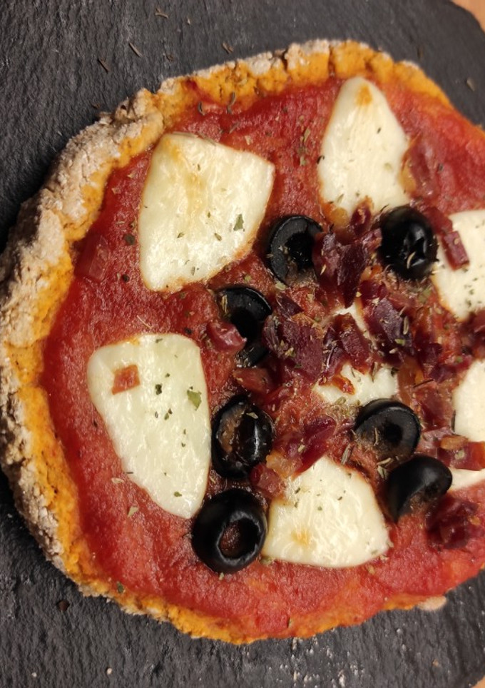 Una foto de Masa de pizza de avena