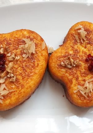 عکسی از دستور ته چین مرغ قالبی