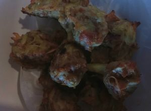 Una foto de Bolitas de malanga y papas con bacalao