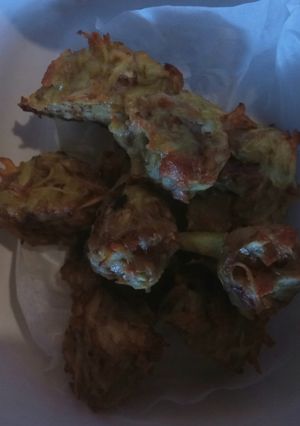 Una foto de Bolitas de malanga y papas con bacalao