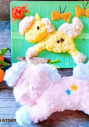 Hình của món Cơm bento: Pony tinh nghịch (Cá nục kho thơm mẫu 2).