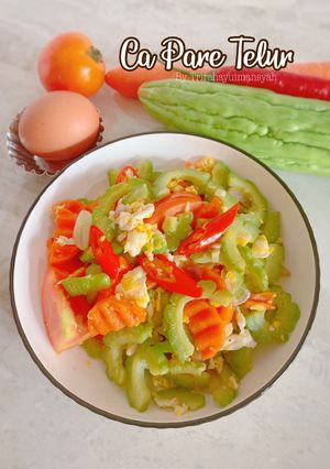 Foto resep Ca Pare Telur