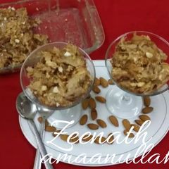 A picture of Umm Ali - Egyptian Pastry Pudding.