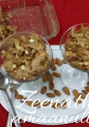 A picture of Umm Ali - Egyptian Pastry Pudding.