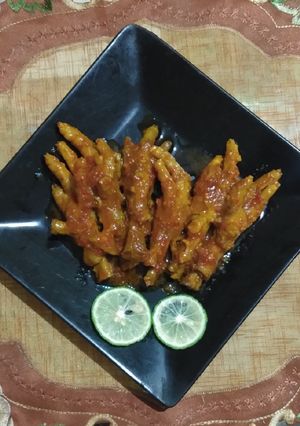 Foto resep Ceker Pedas Manis
