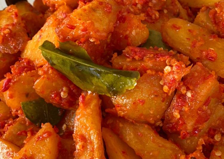 Resep Kentang Balado Rumahan Resep Kentang Sambal Balado Enak Dan Sederhana Ala Rumahan