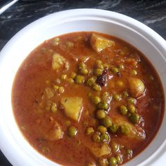 A picture of Aloo muttor ki sabji.