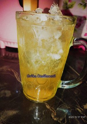 Foto resep Es thamrin / es teh asam Jawa