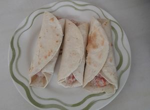 Una foto de Wraps de atún