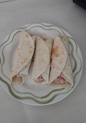 Una foto de Wraps de atún