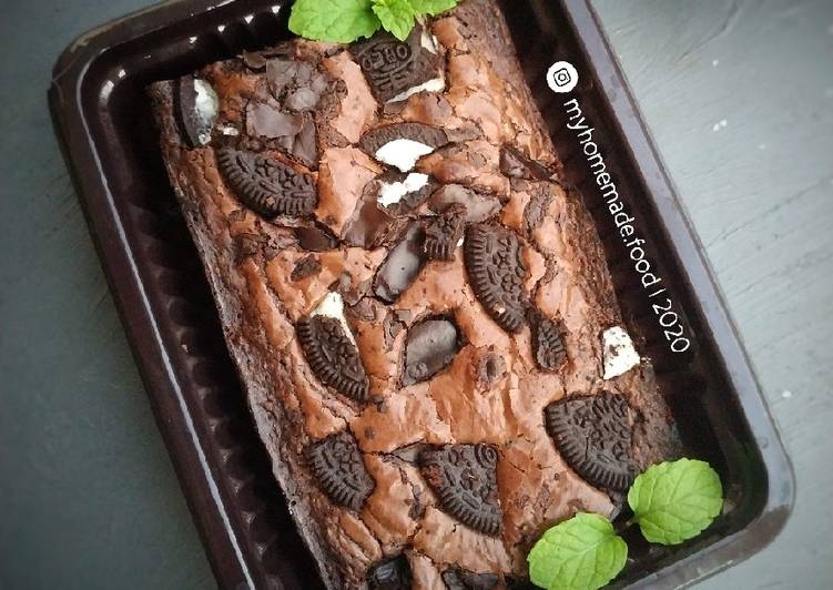 Rahasia Membuat Oreo Brownies Yang Enak