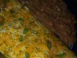 meat onion omelette