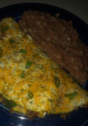 A picture of Meat Lover's Omelette.