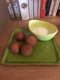 Falafels et leur sauce blanche style raïta