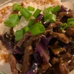 Beef Teriyaki Bowl 🍚 A picture of Beef Teriyaki Bowl 🍚.