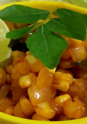 चटपटी कॉर्न (Chatpati corn recipe in Hindi) रेसिपी मुख्य फोटो