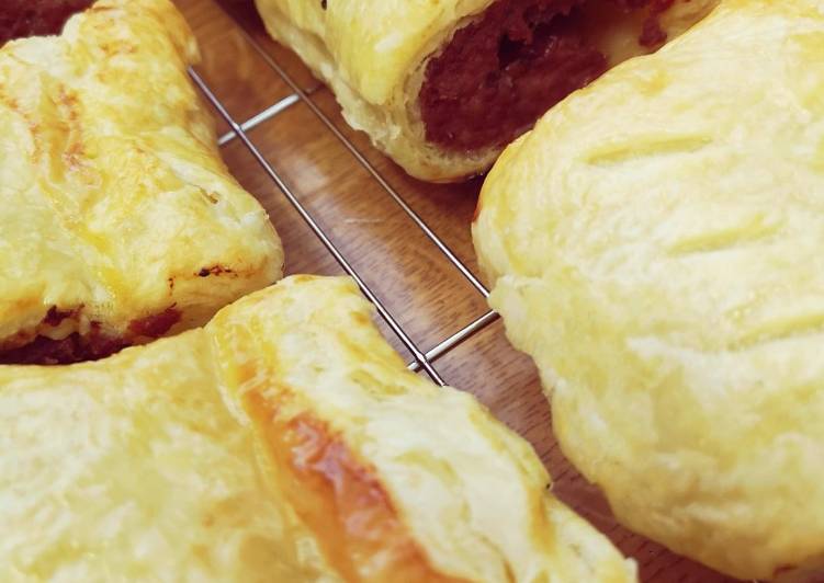 Wild Boar Redcurrant Jelly Sausage Rolls Recipe By