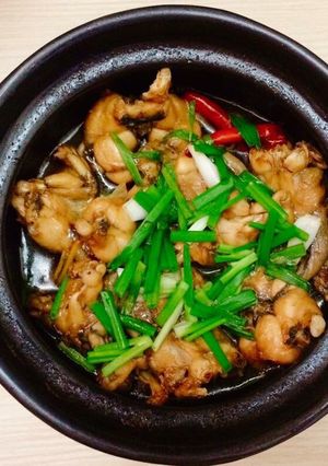 Hình của món Ếch kho.
