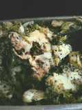 Marinada gratinada (de brócoli y cerdo)