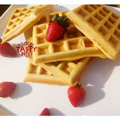 Fluffy waffles A picture of Fluffy waffles.
