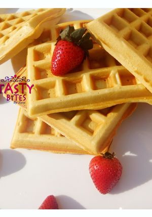 A picture of Fluffy waffles.