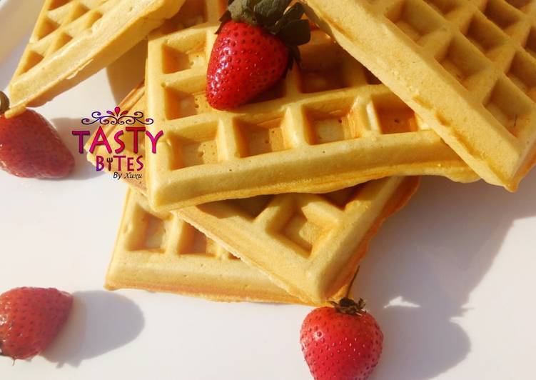 Simple Way to Make Award-winning Fluffy waffles