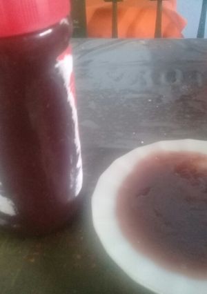 Una foto de Dulce de uvas