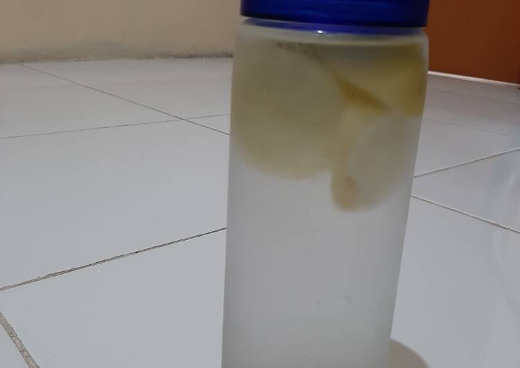 Bagaimana Menyiapkan Infuse water lemon Anti Gagal