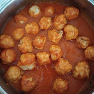 Croquetas de pechuga de pollo con sofrito de gallina blanca Receta de Bir  Ramos Roman- Cookpad