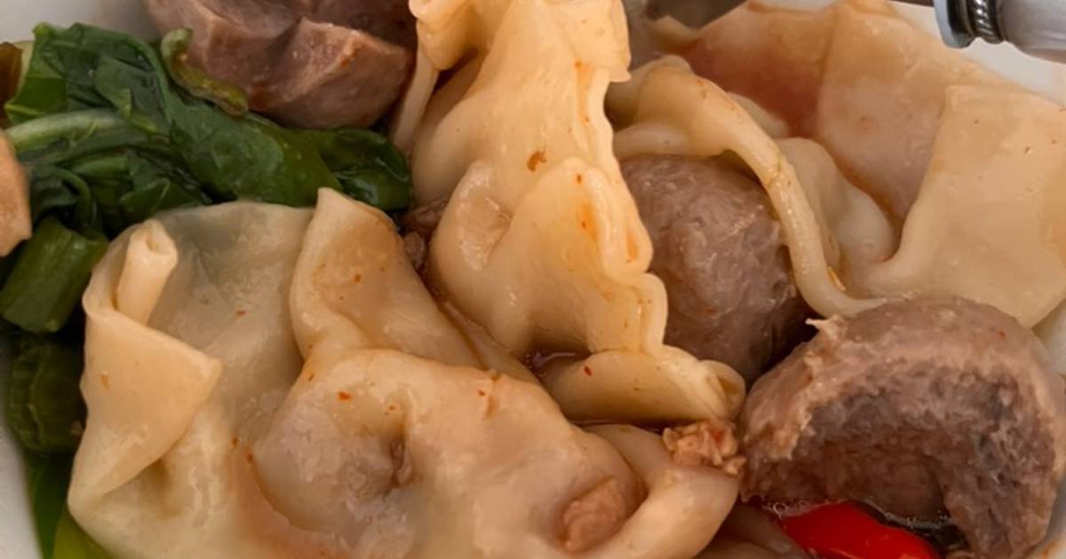 Resep 28 Pangsit Bakso Rebus Oleh Yosi Prasetyoko Cookpad