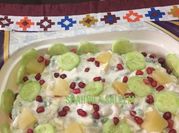 A picture of macroni salad