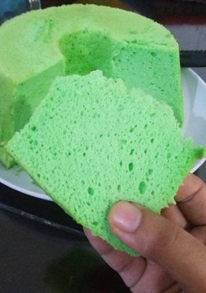 Foto resep Chiffon Pandan Putih Telur no bau telur