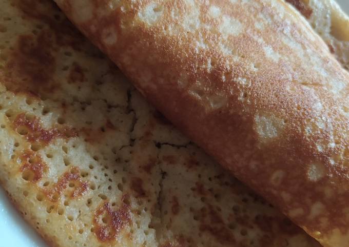 Vanilla yogurt pancakes Recipe