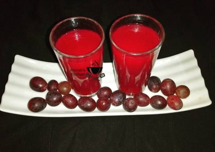 Grapes juice