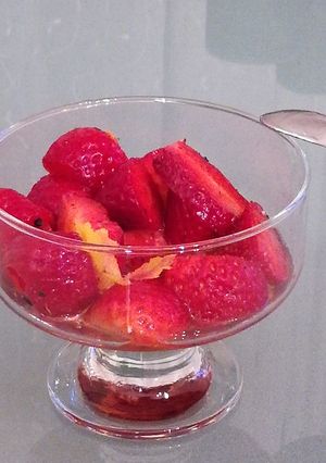 Φωτογραφία της συνταγής Sweet & Spicy Φράουλες