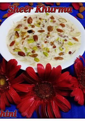 A picture of Sheer khurma.